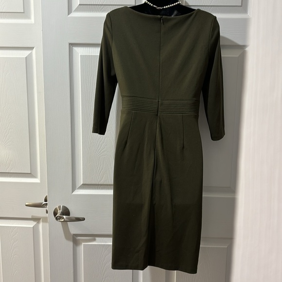 Olive green Anne Klein size size dress - Picture 7 of 7